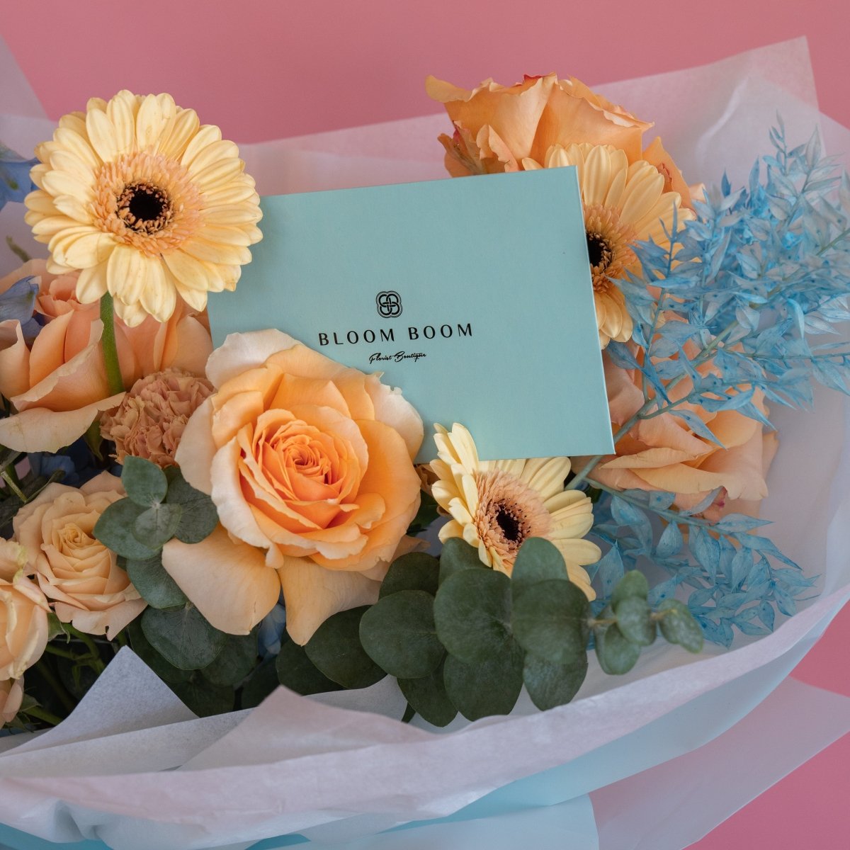 Small bouquet "Azure dream"