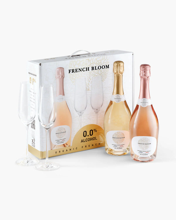 DISCOVERY SET Organic French Bubbly, 0.0% Alcohol